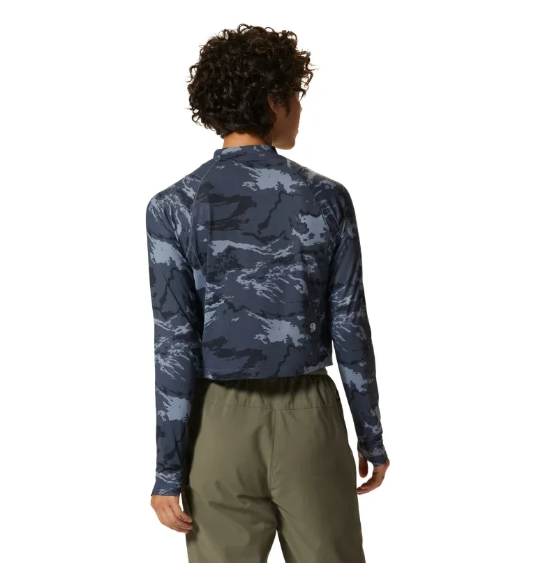 Cheap ❤️ Mountain Hardwear 🔔 Women's Crater Lake Long Sleeve Crop ⌛ 4 Mountain Hardwear Women's Crater Lake Long Sleeve Crop
