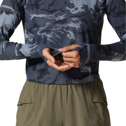 Cheap ❤️ Mountain Hardwear 🔔 Women's Crater Lake Long Sleeve Crop ⌛ 10 Mountain Hardwear Women's Crater Lake Long Sleeve Crop