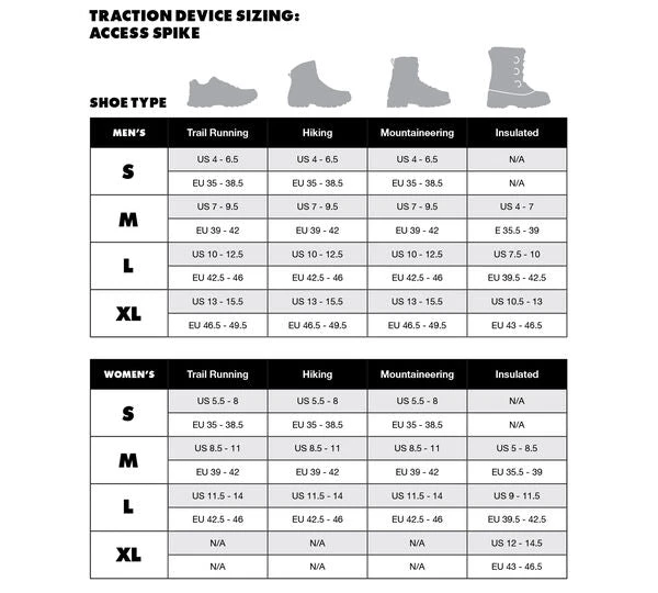 Best Pirce 👏 Black Diamond Access Spike Traction Device Ice Climbing 🛒 6 Black Diamond Access Spike Traction Device Ice Climbing