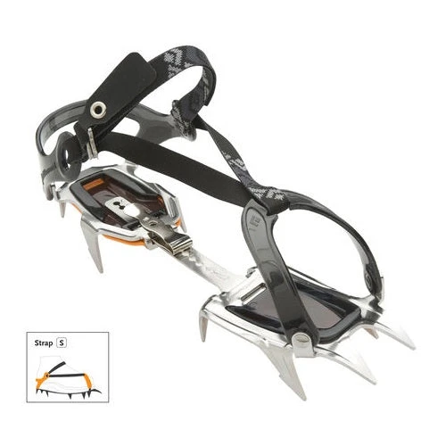 Hot Sale ✨ Black Diamond Contact Strap Crampons Ice Climbing ⌛ 3 Black Diamond Contact Strap Crampons Ice Climbing