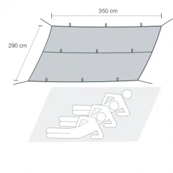 Brand new ⭐ Tents & Shelters EXPED Tarp 2 ❤️ 10 Tents & Shelters EXPED Tarp 2