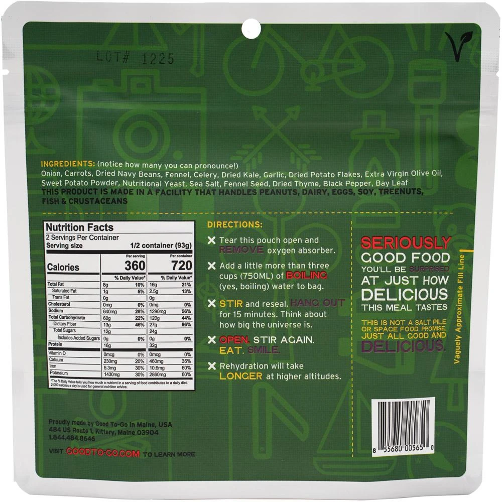 Brand new 😉 Food Good To Go: Kale And White Bean Stew ✨ 4 Food Good To Go: Kale And White Bean Stew