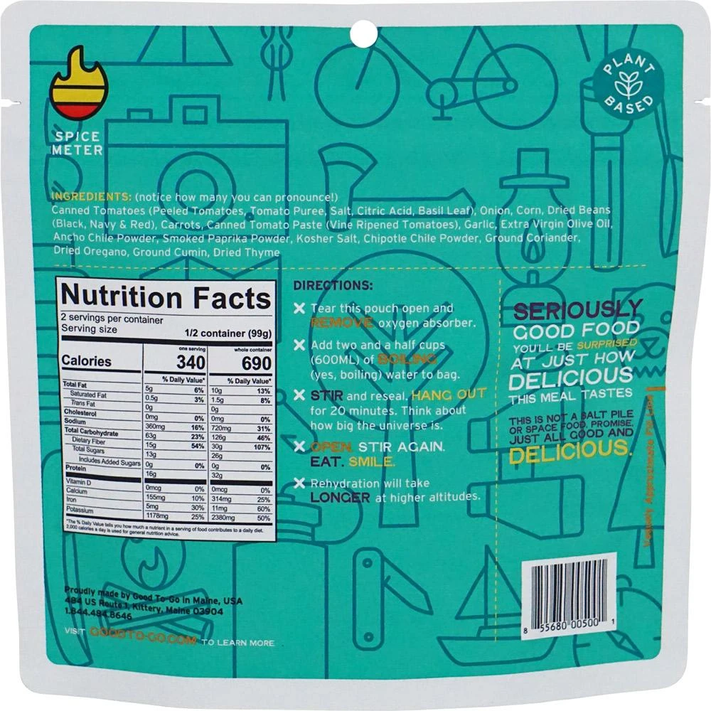 Flash Sale 🛒 Good To Go: Smoked Three Bean Chili Food 🌟 5 Good To Go: Smoked Three Bean Chili Food