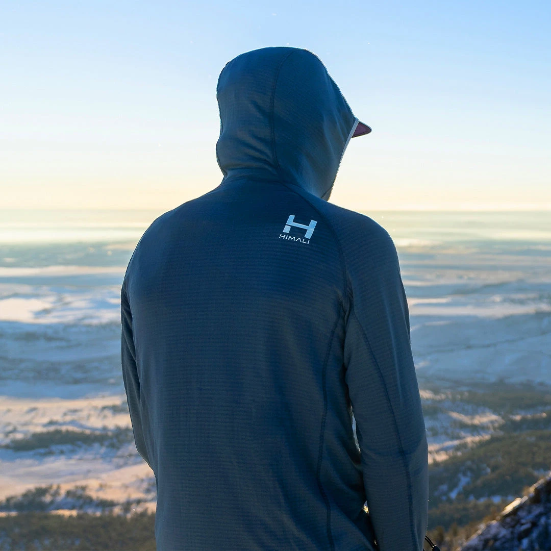 Flash Sale 😍 HIMALI Limitless Grid Fleece Hoodie - Men's ✔️ 6 HIMALI Limitless Grid Fleece Hoodie - Men's