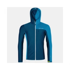 Ortovox Fleece Light Grid Hooded Jkt Men's