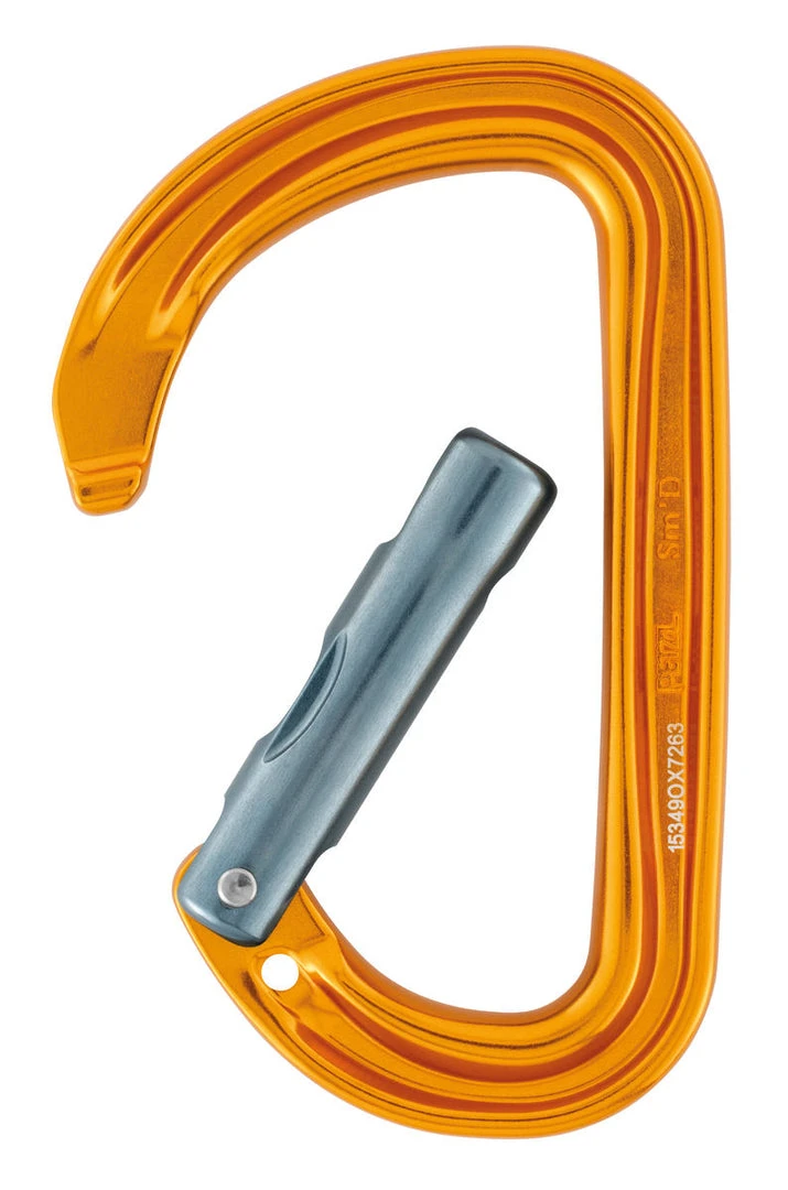 Brand new ✔️ Petzl Sm'D WALL Carabiner Non-locking Carabiners 🎉 4 Petzl Sm'D WALL Carabiner Non-locking Carabiners