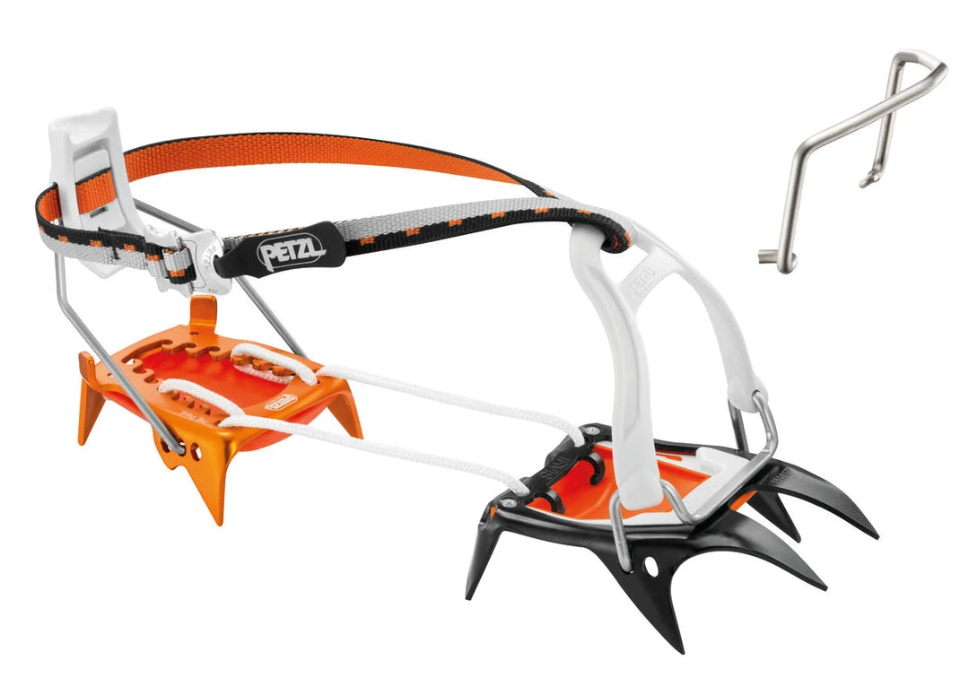 Wholesale 😀 Petzl Irvis Hybrid Leverlock 10 Point Crampon 🎁 4 Petzl Irvis Hybrid Leverlock 10 Point Crampon