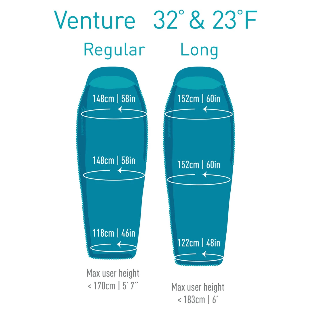 Best Pirce ✨ Sea To Summit Venture - VtII / 23F 😉 Women's Synthetic Sleeping Bags ❤️ 12 Sea To Summit Venture - VtII / 23F Women's Synthetic Sleeping Bags