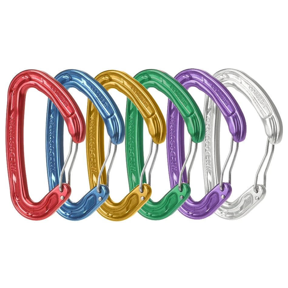 Coupon 💯 Wild Country Helium 3.0 Rackpack 6 Pack Non-locking Carabiners 😍 3 Wild Country Helium 3.0 Rackpack 6 Pack Non-locking Carabiners