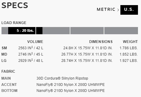 Best reviews of 👍 Osprey Levity 45 Men's Backpacks & Duffels 🤩 7 Osprey Levity 45 Men's Backpacks & Duffels