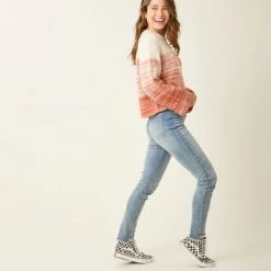 Best Sale 🥰 Carve Designs Women's Estes Ombre Sweater 💯 9 Carve Designs Women's Estes Ombre Sweater