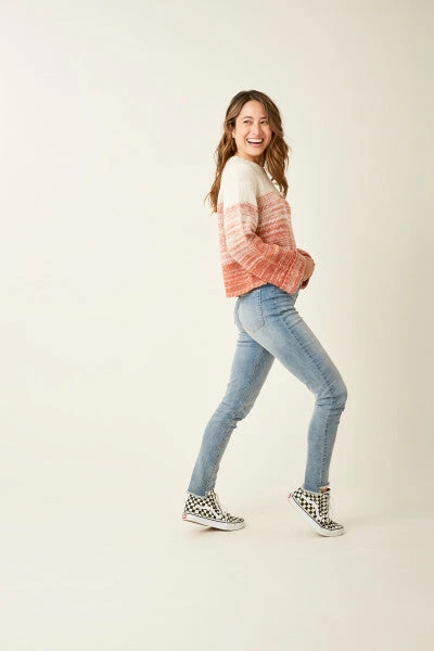 Best Sale 🥰 Carve Designs Women's Estes Ombre Sweater 💯 5 Carve Designs Women's Estes Ombre Sweater