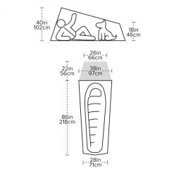 Tents & Shelters Big Agnes Fly Creek HV UL1 Solution Dye