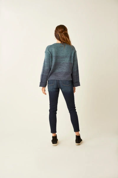 Best Sale 🥰 Carve Designs Women's Estes Ombre Sweater 💯 6 Carve Designs Women's Estes Ombre Sweater