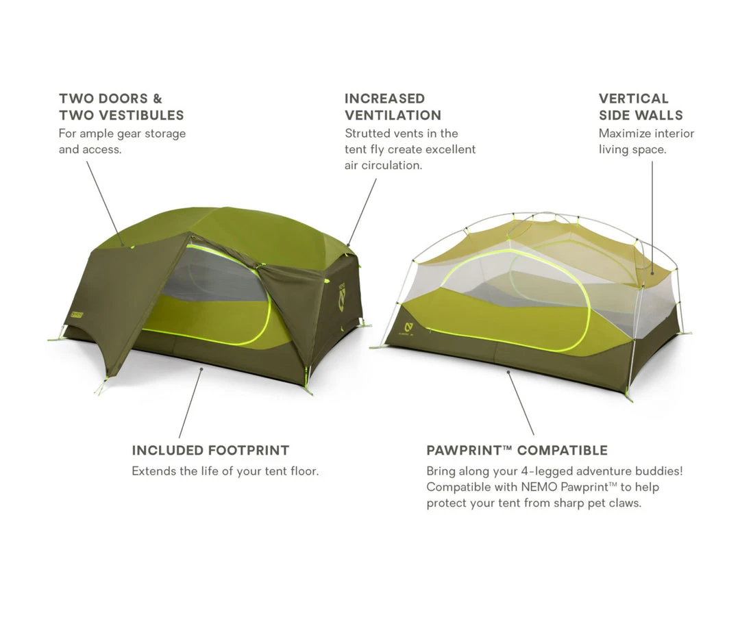 Coupon 🛒 NEMO Aurora 3 Person Tent & Footprint Tents & Shelters ✨ 4 NEMO Aurora 3 Person Tent & Footprint Tents & Shelters