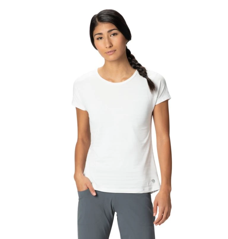 Discount 🎁 Mountain Hardwear Women's Mighty Strip Short Sleeve Tee 🥰 7 Mountain Hardwear Women's Mighty Strip Short Sleeve Tee